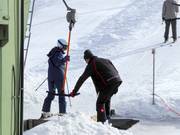 Aufmerksames Personal