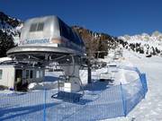 Campigol - 4er Sesselbahn fix geklemmt