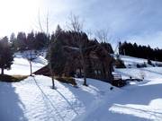 Ferienhaus mitten im Skigebiet