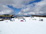 Übungsgelände an der Bergstation Halley's Comet