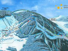 Skigebiet Buková hora – Čenkovice/Červená Voda
