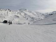 Abfahrten auf baumfreien Hängen