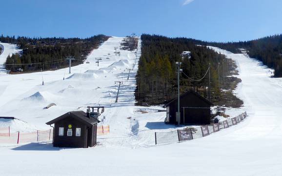 Skifahren bei Nesbyen