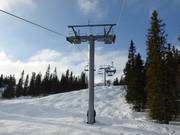 Kåvan Express - 6er Hochgeschwindigkeits-Sesselbahn (kuppelbar)