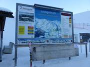 Informationstafel an der Talstation