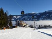 Längste beschneite Talabfahrt im Zillertal nach Fügen