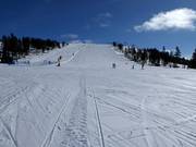 Oberer Teil der Abfahrt Västbacken