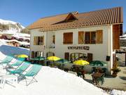 Bergrestaurant L’Alpage an der Nabines Piste