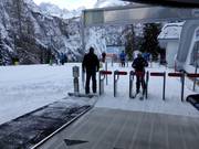 Aufmerksames Personal