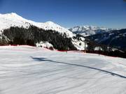 Blick über das Skigebiet Rauris