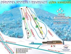 Pistenplan Góra Kamieńsk