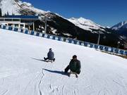 Tipp für die Kleinen  - Rodeln in Kappl