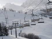 De la Lauze - 4er Sesselbahn fix geklemmt