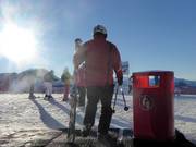 Mülleimer Bergstation Roßkopfbahn