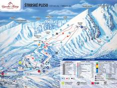 Pistenplan Štrbské Pleso