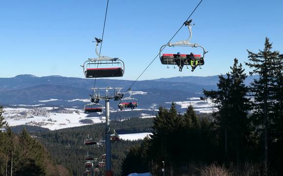 Skifahren bei Bischofsmais