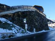 Bushaltestelle an der Talstation