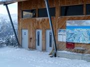 Gepflegte sanitäre Anlagen im Skigebiet
