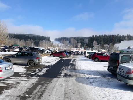 Südwesttschechien (Jihozápad): Anfahrt in Skigebiete und Parken an Skigebieten – Anfahrt, Parken Lipno