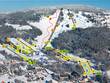 Pistenplan vom Skigebiet Studenov