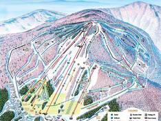 Pistenplan Cranmore Mountain Resort