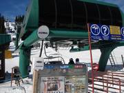 WaWa Quad Chair - 4er Sesselbahn fix geklemmt