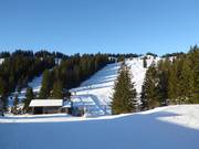 Die Hörnle-Lifte im Skigebiet Grasgehren