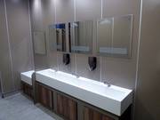 Gepflegte sanitäre Einrichtungen