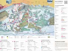 Pistenplan Chäserrugg – Unterwasser/Alt St. Johann (Toggenburg)