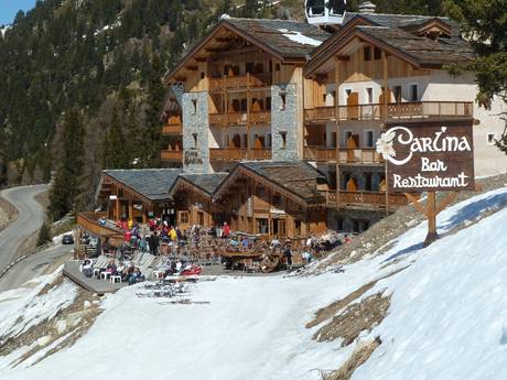 Hütten, Bergrestaurants  Paradiski – Bergrestaurants, Hütten La Plagne (Paradiski)