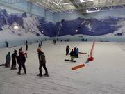 Anfängerbereich in der Skihalle Chill Factore