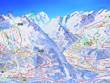 Pistenplan vom Skigebiet Kappl