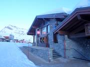 Gepflegter Kassenbereich in La Rosière