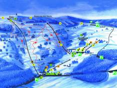 Pistenplan Paseky nad Jizerou