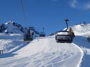 Lärchfilzen - 4er Hochgeschwindigkeits-Sesselbahn (kuppelbar) mit Abdeckhauben