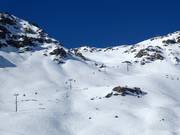 Unendliches Freeridegelände in Orelle