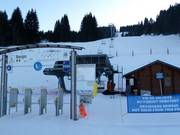 Bergin - 4er Sesselbahn fix geklemmt