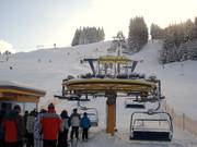 Bischlagbahn - 4er Sesselbahn fix geklemmt