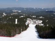 Blick zum  Ski center 3 Studenet