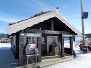 Sehr saubere Skipasskassen in Trysil