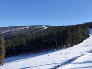 Blick von der Bergstation Hromovka zum Pláň