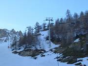 Bellevarde Express - 4er Hochgeschwindigkeits-Sesselbahn (kuppelbar)