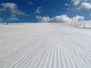 Erstklassige Pistenpräparierung im Skigebiet Ylläs