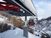 Brévières - 8er Gondelbahn (Ein-Seil-Umlaufbahn)