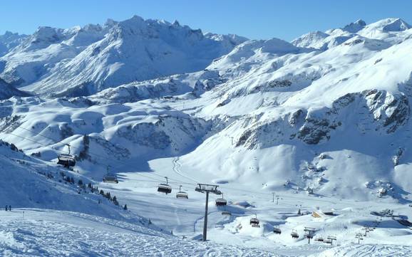 Größtes Skigebiet in Österreich – Skigebiet St. Anton/St. Christoph/Stuben/Lech/Zürs/Warth/Schröcken – Ski Arlberg