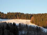 Blick auf die Piste 13a Košťálka