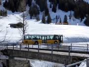 Skibus im Skigebiet