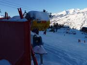 Schneekanone in Les Arcs