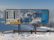 Informationstafel auf der Buchensteinwand