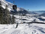 Buckelpiste unter der Kombibahn Rittisberg